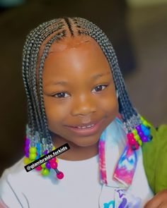 Three Ponytail Braids For Kids, Gigi Hairstyles, Ponytail Braids For Kids, Kids Crochet Hairstyles, Black Baby Hairstyles, Kid Braids, Hair Stules, Princess Crowns