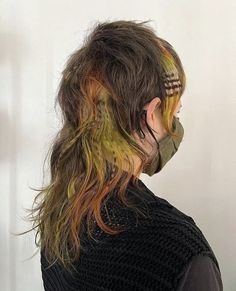 Bleach Hair Ideas, Sind Curtain Bangs, Was Sind Curtain Bangs, Mint Hair, Alternative Hair, Scene Hair, Colored Hair, Hair Reference