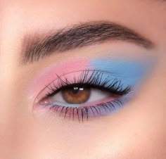 Makijaż Smokey Eye, Sweet Tart, Eye Makeup Designs, Colorful Eye Makeup, Dope Makeup, Edgy Makeup, Makeup Eye Looks, Creative Eye Makeup