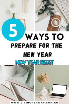 five ways to prepare for the new year