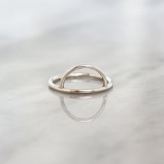 Half Moon Stacking Ring Half Moon Ring Silver by ShopClementine Minimalist Silver Stackable Circle Rings, Modern Nickel-free Open Midi Rings, Minimalist Circle Stackable Promise Rings, Minimalist Hoop Stackable Rings For Anniversary, Silver Hoop Rings For Everyday, Minimalist Stackable Open Circle Rings As Gift, Modern Open Circle Midi Rings For Gifts, Modern Stackable Open Circle Rings As Gift, Modern Open Circle Midi Rings As Gift