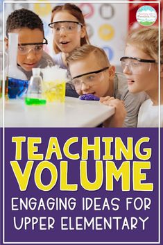 the cover of teaching volumee engaging ideas for upper elementary students with an image of four children