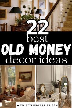 old money home decor Old Money Decor, Old Money Home Decor, Old Money Home, Home Decor Ideas, Old Money, Decorating Ideas, Decor Ideas, Money, Living Room