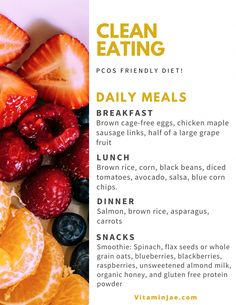 Gluten Free Protein Powder, Motivasi Diet, Fruit Lunch, Snack Smoothie, Clean Eating Meal Plan, Clean Eating Diet, Eating Plans, Clean Eating Recipes, Healthy Smoothies