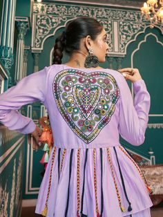 Lehenga With Mirror Work, Garba Outfit, Women's Traditional & Ceremonial Clothing, Mirror Work Lehenga, Indian Wedding Outfit, Lehenga Collection