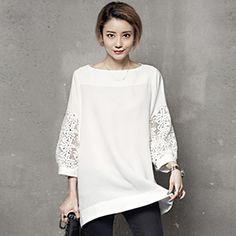 Design Sense of Collar Top Autumn September 2020 new arrival WHITE White Trendy Blouse With Lantern Sleeves, Trendy White Lantern Sleeve Blouse, White Blouse With Blouson Long Sleeves, White Tops With Blouson Sleeves For Day Out, White Blouson Sleeve Tops For Day Out, White Trendy Tops With Blouson Sleeves, Trendy White Tops With Blouson Sleeves, White Trendy Puff Sleeve Blouse, White Blouse With Blouson Sleeves For Fall