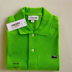 Lacoste Man’s Legacy Short Sleeve L 12 Pique Polo Shirt Braslia,Small Lacoste Shirts, Green Polo Shirts, Lacoste Men, Pique Polo Shirt, Mens Polo Shirts, Shirt Color, Shirt Sleeves, Short Sleeve Shirt, Sleeve Shirt