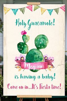 Birthday Parties Ideas, Sprinkle Decorations, Baby Sprinkle Decorations, Fiesta Baby Shower Invitations, Holy Guacamole, Parties Ideas, Taco Party