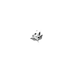 Simple Blueberry Tattoo, Fine Line Blueberry Tattoo, Wild Blueberry Tattoo, Blueberries For Sal Tattoo, Blueberry Branch Tattoo, Berry Tattoo Ideas, Blueberry Tattoo Minimalist, Maine Tattoo Ideas, Berry Tattoo