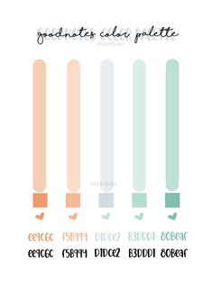 the font and numbers for different types of crayons