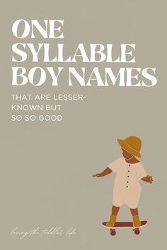 Searching for cute baby boy names in 2025? This list of one syllable boy names includes all different styles of short boy names - whether you love more cute baby names, or slightly unusual baby names, or even majorly uncommon baby names, this full list of cute baby girl names with meanings will give you tons of name inspiration! Three Syllable Boy Names, Two Syllable Boy Names, Long Boy Names, Short Baby Boy Names, One Syllable Boy Names, Country Boy Names