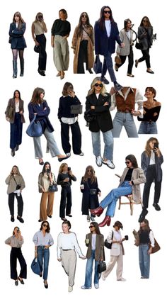 College Fits, Professional Fashion, Scandinavian Style, Stylish Outfits, Collage