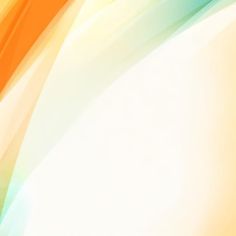 an orange and green abstract background with white