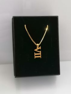 "Personalized Roman Numerals Necklace, Roman Numeral Pendant, Birth Year Jewellery, Custom Date, Wedding Gifts, Anniversary Gifts For Her 🧿 Welcome to GDjeweltr special pieces for yourself and loved ones. All our jewelery is custom made by hand care in our workshop. Please take a look my store to see our handmade necklaces, rings, earrings and bracelets collection. ⭐ Details: * Material : High Quality 925K Sterling Silver, 8K Solid Gold, 14K Solid Gold * Finished Color : 925K Sterling Silver, 1 Hallmarked Initial Pendant Necklaces For Wedding, Hallmarked Initial Pendant Necklace For Wedding, Wedding Necklace With Initial Pendant, Elegant Gold Name Necklace For Wedding Gift, Gold Initials Necklaces For Weddings, Gold Initials Necklace For Wedding, Date Necklace, Anniversary Gifts For Her, Bracelets Collection