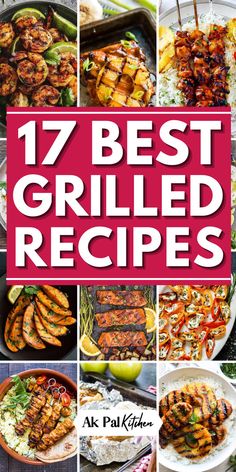 Explore a variety of summer grilled recipes for dinner perfect for your next outdoor gathering. From classic BBQ grilled recipes to Healthy grilled recipes, there's something for everyone. Fire up the grill and savor the flavors of grilled chicken recipes, grilled vegetable recipes, grilled seafood recipes, grilled burger recipes, grilled salmon recipes, and grilled shrimp recipes. These easy grilling recipes are ideal for summer evenings, offering a satisfying and memorable dining experience. Delicious Grill Recipes, Grilled Appetizers, Grilled Chicken Recipes Easy, Grilled Vegetable Recipes, Grilled Fish Recipes, Grilled Seafood Recipes, Easy Grilling Recipes