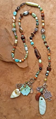 Meditation Prayer, Peruvian Opal, Long Beaded Necklace, Necklace Beaded, Jewelry Creation, Diy Necklace