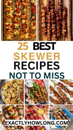 25 best skewer recipes not to miss