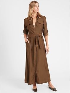 Saw this on Banana Republic: Israelite Women, Luxe Lounge, Hebrew Israelite, Max Dress, Lounge Looks, Maxi Shirts, Fall Family Photos, Maxi Shirt Dress, Shirtdress