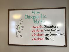 Aesthetic White Board, Chiropractic Office Decor, Chiro Office, Letter Board Ideas, Chiropractic Art, Chiropractic Quotes, Chiropractic Marketing, White Boards, Daily Message