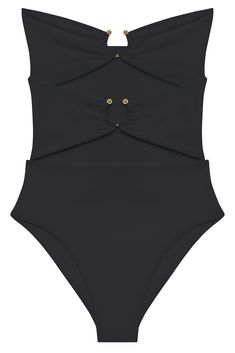 The Elle strapless cut out one piece swimsuit is finished with gold hardware details, and moderate coverage. DETAILS Lined Seamless Stitch XS: A cup S: Full A cup to small B cup, Medium: Full B cup to small C cup, Large: Full C or D cup Made in California 78% NYLON, 22% Lycra Spandex FIT Fits true to size Model wears size small Model is 5”7” / 170cm, Bra Size 32B, Bust 32 / 82cm, Waist 24 / 60cm, Hips 34 / 87cm CARE Hand wash, lay flat to dry Chlorine, oil and cream resistant. One Swimsuits Piece, Strapless Swimsuit, Nyc Girl, Swimsuits Outfits, Best Swimwear, Small B, Cut Out One Piece, One Piece Swimsuits, Cute Swimsuits