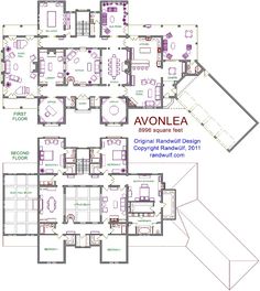 the floor plan for an apartment with two levels and three rooms, including one bedroom