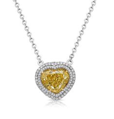 Gorgeous and lively heart shape, full of pure lemon yellow color, no patches of lost color Set in a Platinum and 18kt YG with a double halo of white diamonds Yellow Heart Cut Fine Jewelry, Heart-shaped Yellow Jewelry For Weddings, Heart Shaped Yellow Jewelry For Wedding, Luxury Yellow Halo Jewelry, Heart Cut Yellow Jewelry For Anniversary, Yellow Heart Cut Jewelry For Anniversary, Yellow Heart Pendant Jewelry For Anniversary, Yellow Diamond Halo Jewelry, Light Yellow Diamond