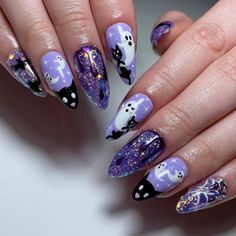 Witch Nails, Halloween Nails Easy, Punk Nails, Nail It, Her Nails, Halloween Nail Designs, Halloween Nail