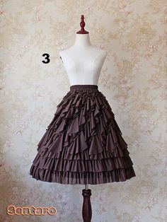 Gorgeous Layered Spiral Petticoat by Sentaro Dusty Purple, Lolita Dress, Petticoat, Light Purple, Free Size, Victorian Dress, The Dress, Full Length, Ballet Skirt