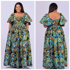 Ankara Long Gown Styles