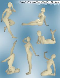 an image of a woman doing yoga poses on her stomach and knees in different positions