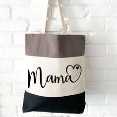 💕Wait, WaitYour next FAVORITE bag is right here.   Our personalized canvas tote bags are great for bridesmaids proposal gifts, gym bags, daycare/preschool bags even graduation gifts. Use them for anything you can think of.  HOW TO ORDER: 🌸Please read and review all photos 🌸Choose bag color 🌸Choose vinyl color 🌸Select quantity , then ADD TO CART 🌸Leave exact text within the personalization box (Please double check spelling) 🌸Include font number in personalization box 🌸If multiple quantiti Mom Tote Bag Ideas, Mother's Day Large Capacity Tote Bag, Large Capacity Everyday Shoulder Bag For Mother's Day, Mother's Day Shopping Tote Canvas Bag, Canvas Tote Bag For Mother's Day, Everyday Canvas Bag For Mother's Day, Everyday Canvas Shoulder Bag For Mother's Day, Everyday Mother's Day Canvas Shoulder Bag, Rectangular Canvas Bag For Daily Use And Mother's Day