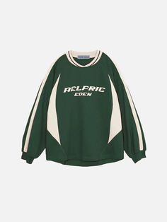 Pop Culture Fashion, Fits Streetwear, Patchwork Sweatshirt, Top Streetwear Brands, Aelfric Eden, Oversized Streetwear, Oversized Crewneck, Futuristic Fashion, Clothing Details