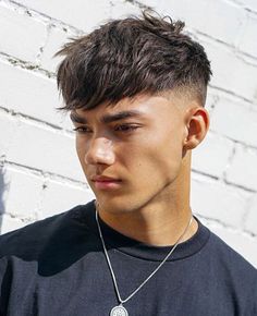 Male Haircut, Hair Types Men, Mid Fade Haircut, Mens Haircuts Short Hair, Asian Haircut, Asian Men Hairstyle, Mens Hairstyles Thick Hair, Men's Short Hair, Men Hair Color