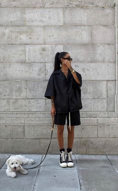 Chique Outfits, Tomboy Style Outfits, Looks Black, Streetwear Fashion Women, Mode Inspo, Tomboy Fashion, Looks Chic