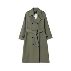 Your go-to fall coat is here! Add a timeless essential to your wardrobe with our Classic Belted Trench Coat. This double-breasted trench coat features a notch lapel, adjustable sleeve straps, and wide side pockets.It also comes with a coordinating belt which makes it easy to dress up or down. This coat is stapled enough to wear over your daily attire and pairs well with virtually any outfit. Long Trench Coat Women, Trench Coats Women Long, Outwear Fashion, Classic Trench Coat, Womens Prom Dresses, Long Trench, Long Trench Coat, Trench Jacket, Autumn Fashion Casual