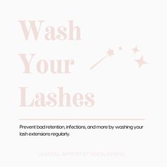 Wash Your Lashes Quote, Washing Lash Extensions, Wash Your Lashes, Lash Marketing, Lash Techniques, National Lash Day, Lash Posts, Lash Babe