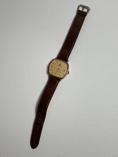 Vintage Nivada 17 Jewels Wrist Watch - Swiss Made - Women's Watch Brown Chronometer Watch With Rectangular Dial, Brown Watches With Chronometer And Rectangular Dial, Brown Watches With Rectangular Dial And Chronometer, Brown Watch With Chronometer And Rectangular Dial, 1970s Bands, Buy List, Bracelet Vintage, Women Wrist Watch, Women's Watch