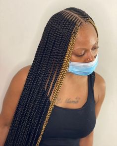 Braids With Ponytail, Cute Protective Styles, Braids Color, Braids Knotless, Feed In Braids, Bob Braids Hairstyles, Braids Ponytail, Amazing Hairstyles