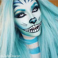 Horror Smink, Fantasy Make-up, Halloweenský Makeup, Make Up Inspiration, Halloween Makeup Inspiration, Halloween Tattoo, Special Effects Makeup