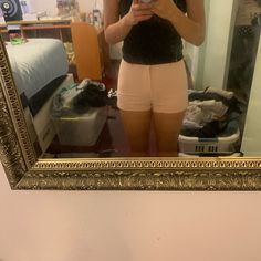 Brand New. Never Been Work. Has Tags On. Pale Pink/Peak Color High Waisted Shorts From H&M. Size 2 Feminine Short Bottoms For Night Out, Pink H&m Bottoms For Summer, H&m Pink Summer Bottoms, H&m Pink Bottoms For Summer, H&m Stretch Shorts, Trendy Fitted H&m Shorts, Grey Sweat Shorts, Velour Shorts, Grey Sweats