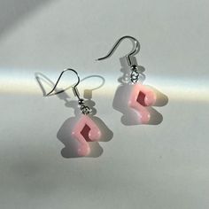 Made to order! Silver plated hooks Music Note Earrings, Pink Music, Handmade Lighting, Music Note, Music Notes, Jewelry Earrings Dangle, Etsy Earrings, Light Pink, Silver Plated