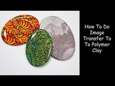 how to do image transfer to polymer clay