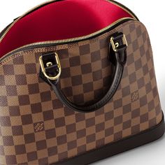 LOUIS VUITTON® - Alma Pm - Brown Alma Louis Vuitton, Timeless House, House Icon, Louis Vuitton Alma Pm, Alma Pm, Etsy Seo, Louis Vuitton Official, Home Icon, Damier Ebene