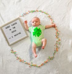 First Saint Patricks Day Pictures, 1 Month Old Baby Pictures March, Lucky Charms Baby Photoshoot, At Patrick’s Day Baby Photo, Baby St Patricks Day Pictures, St Patricks Day Baby Photoshoot, 2 Month Old Photo Shoot, Newborn Pictures Boy