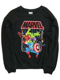 Marvel Junior Womens Black Superhero Hulk Iron Man Sweatshirt Top You will really show your Marvel pride in this cozy black superhero sweatshirt! Junior Women's Sizes 60% Cotton/ 40% Polyester Made in China Payment We accept PayPal as our payment method. Immediate payment is required. If you have any questions about payment, please feel free to contact our customer support team. Return Policy We have a no hassle return policy If you are unhappy with your purchase, please contact us within 14 day Marvel Pride, Hulk Avengers, Black Pullover Sweater, Black Pullover, Men Sweatshirt, Support Team, Marvel Avengers, Hulk, Captain America