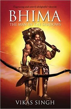 the book cover for bhima, the man in the shadows by viyassingh