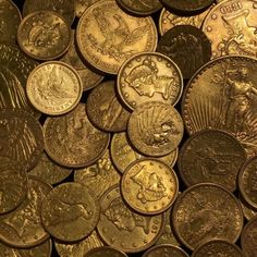 many different types of gold coins