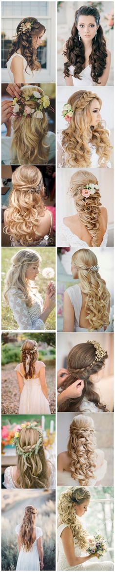 many different types of hair are shown in this collage