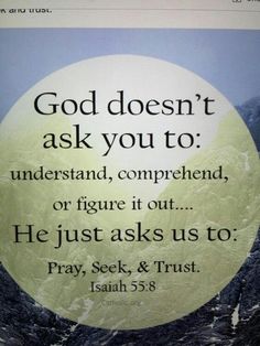 Trust God Verse, God Is In Control, Isaiah 55, Health Wealth, Trust God, God Is