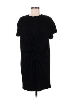 Gap Casual Dress Size: Medium Black Dresses - new. 100% COTTON, Crew Neck, Knee Length, Short Sleeve | Gap Casual Dress: Black Dresses - New - Size Medium Black Crew Neck Midi Dress For Summer, Casual Knee-length Dress By Gap, Gap Short Sleeve Mini Dress, Gap Knee-length Midi Dress For Daywear, Sleeveless Black Gap Dress, Gap Black Sleeveless Dress, Casual Short Sleeve Mini Dress By Gap, Casual Short Sleeve Midi Dress By Gap, Gap Short Sleeve Midi Dress For Daywear